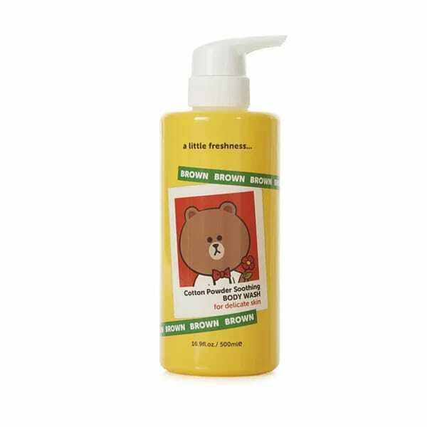 LINE FRIENDS with everybody LABO “a little…for the one I care” 滋養抗菌沐浴露500ml