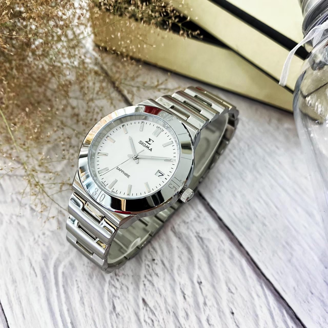 【SIGMA】穿越時空極簡鋼帶 3801MS-2 38mm  現代鐘錶