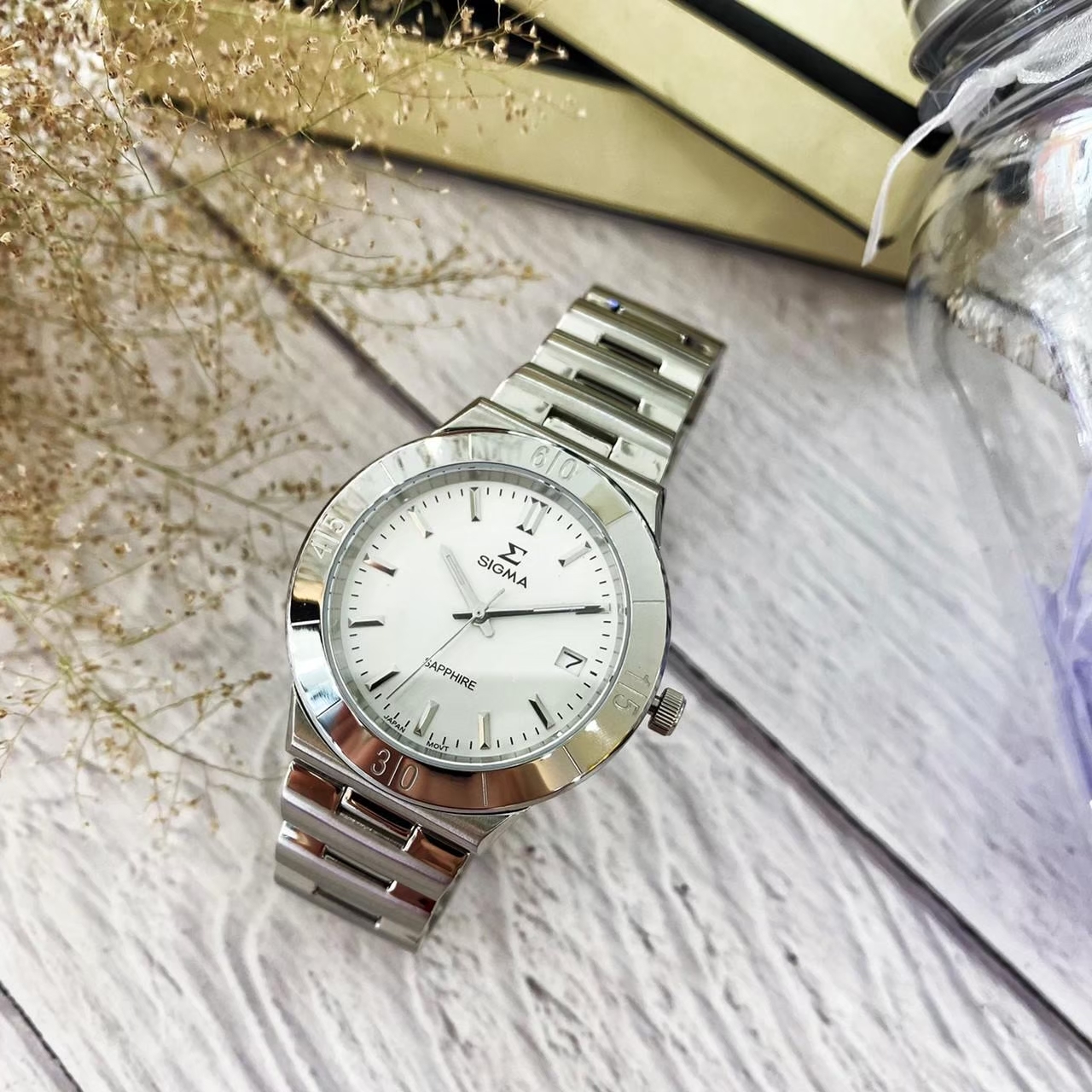 【SIGMA】穿越時空極簡鋼帶 3801MS-2 38mm  現代鐘錶