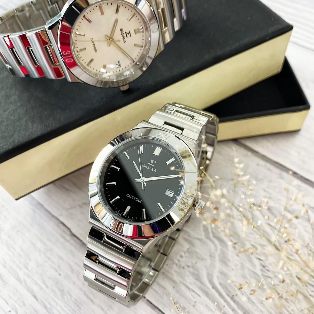 【SIGMA】穿越時空極簡鋼帶 3801MS-1 38mm  現代鐘錶