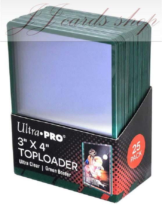 美國原廠 Ultra Pro 高透明品質 一般卡夾 - 綠框 , 尺寸:35pt (一盒/25個)