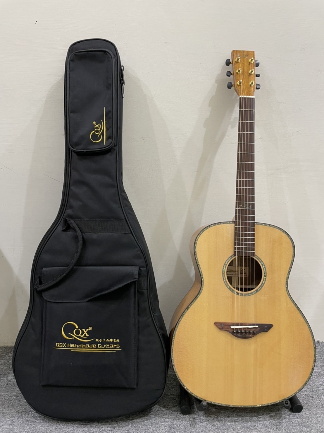 QQX - SAG75AC 40吋單板吉他 相思木【福利品出清 9折出售】編號4