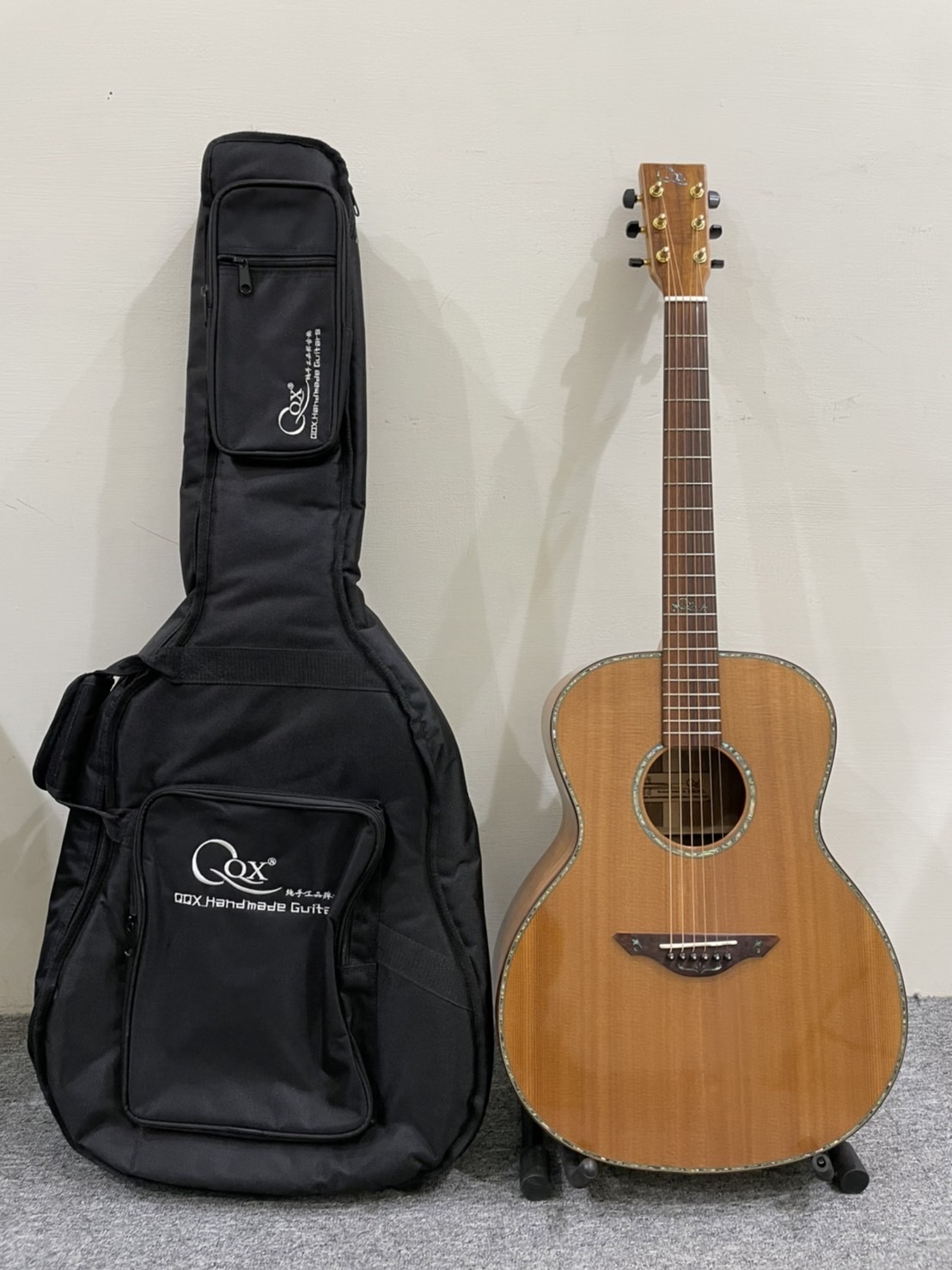 QQX - SAG75AC 40吋單板吉他 相思木【福利品出清 9折出售】編號5