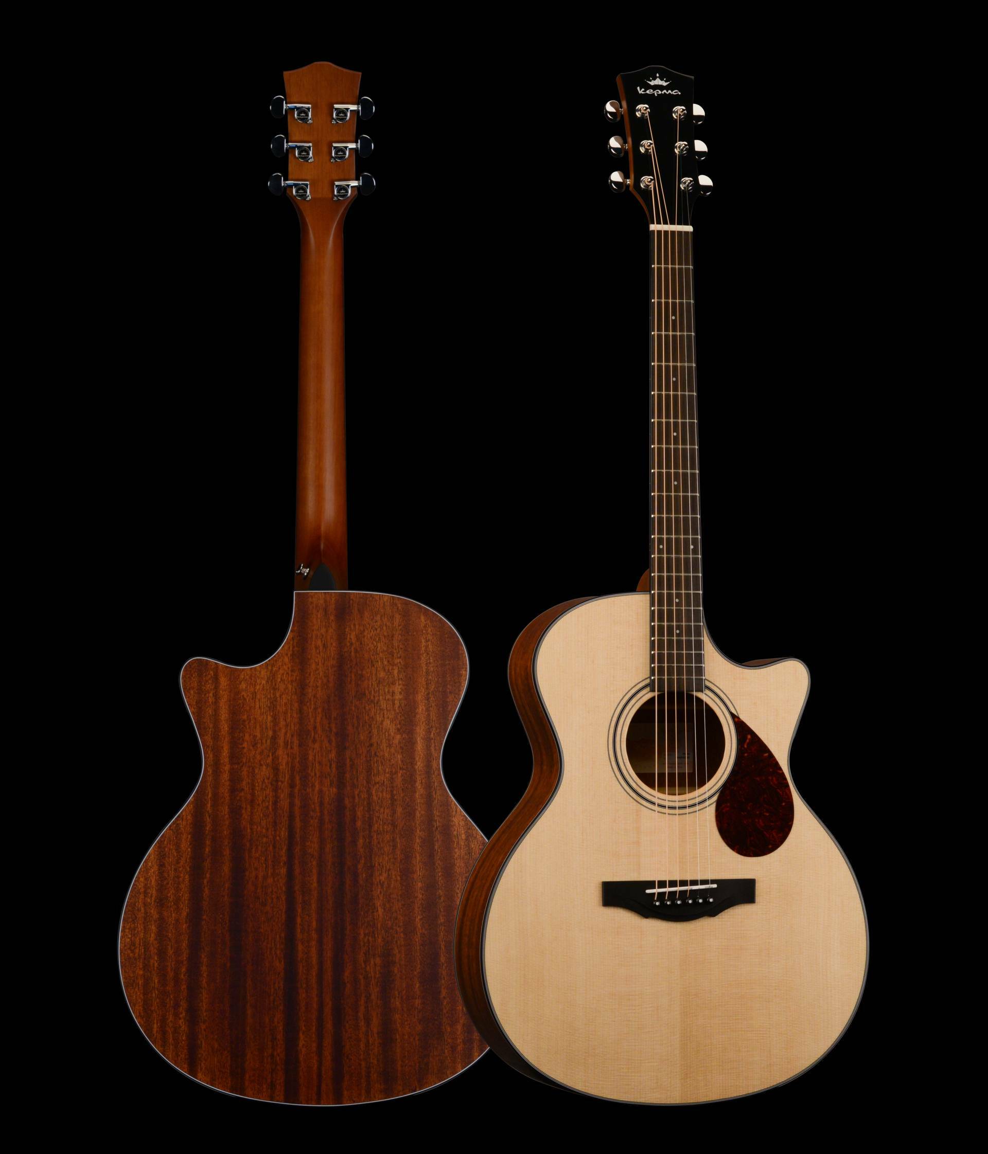 卡馬吉他 Kepma F0-GA 41吋 雲杉面板/桃花心木側背板 面單板 民謠吉他 第 6 張圖片｜三峽吉他 / Bass