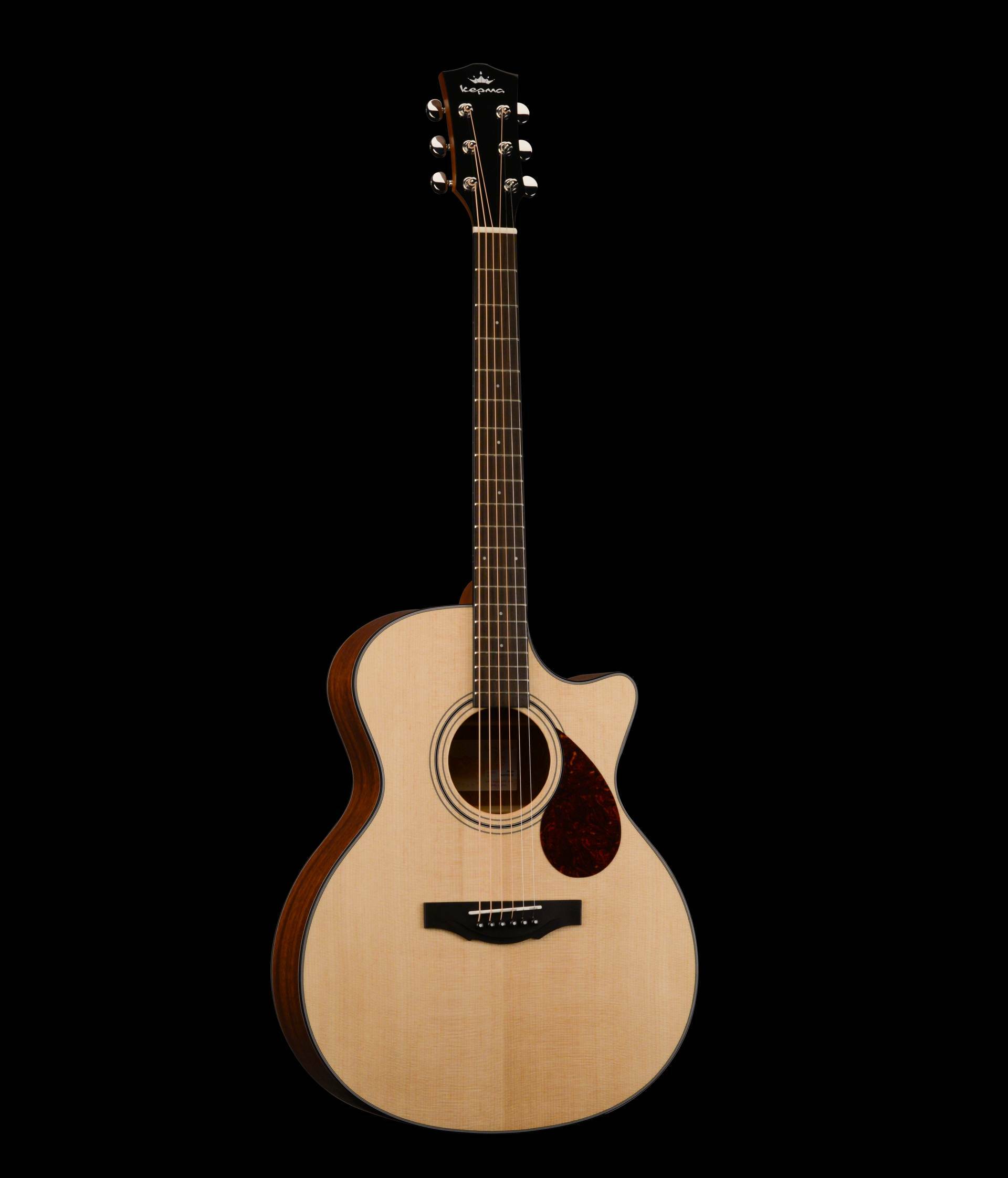 卡馬吉他 Kepma F0-GA 41吋 雲杉面板/桃花心木側背板 面單板 民謠吉他 第 3 張圖片｜三峽吉他 / Bass