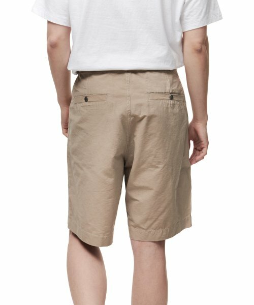 Snow Peak Light Mountain Cloth 短褲 卡其 PA-22SU102BG