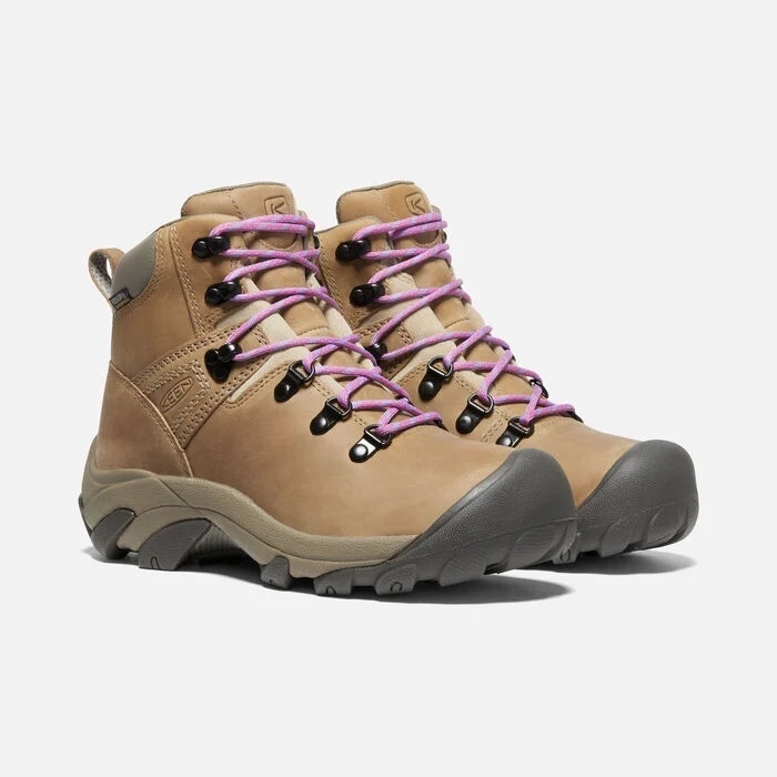 KEEN PYRENEES 女登山鞋淺咖啡