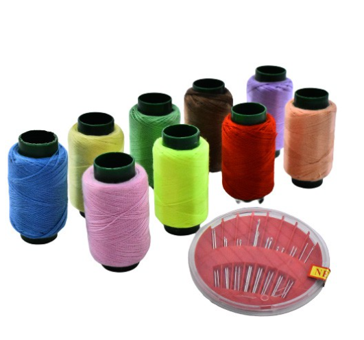 裁缝针和10卷线（线颜色随机发）