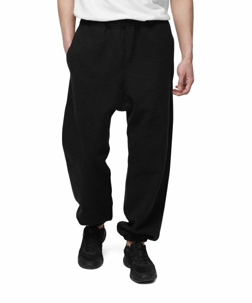 Snow Peak Recycled Cotton Sweat 長褲 黑 PA-22SU403BK