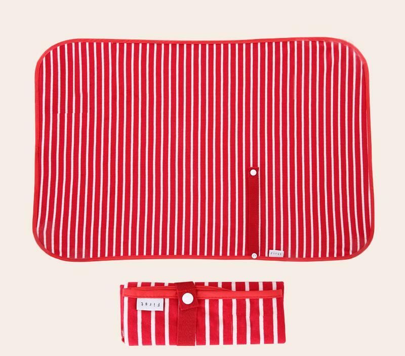 SANDESICA嬰兒防水換片墊--紅色