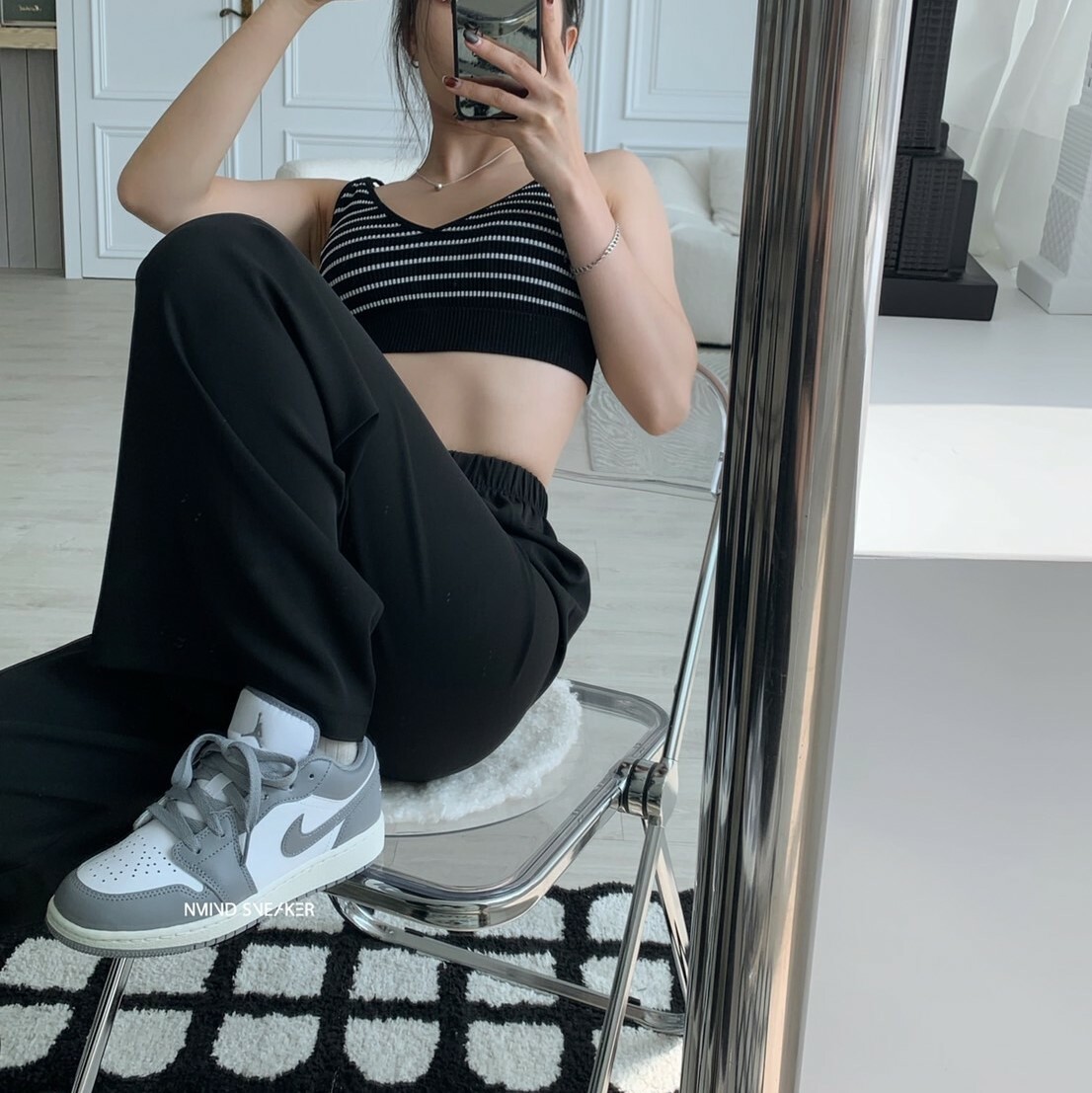 Nike Air Jordan 1 Low (GS) "Vintage Grey" 復古灰 (553560053)