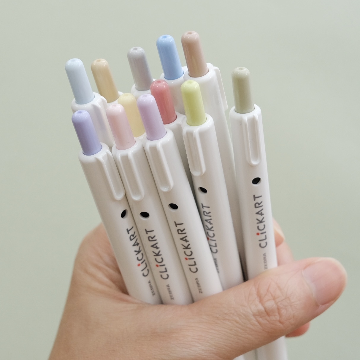 ZEBRA CLICKART Pastel Color