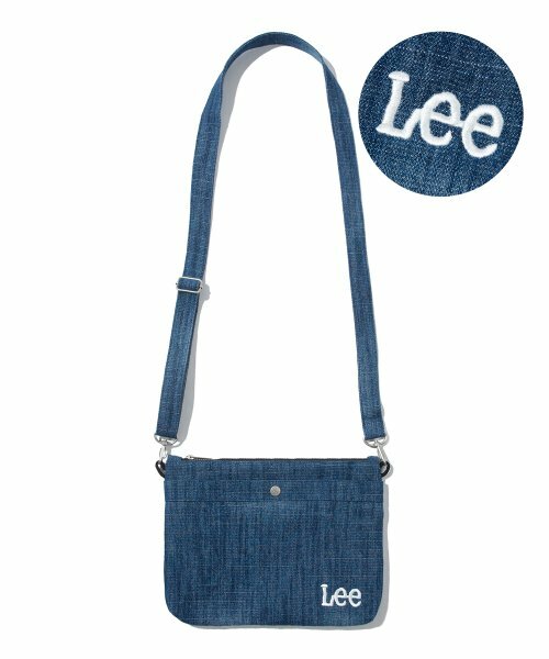 LEE 韓版 牛仔款 MINI CROSS BAG