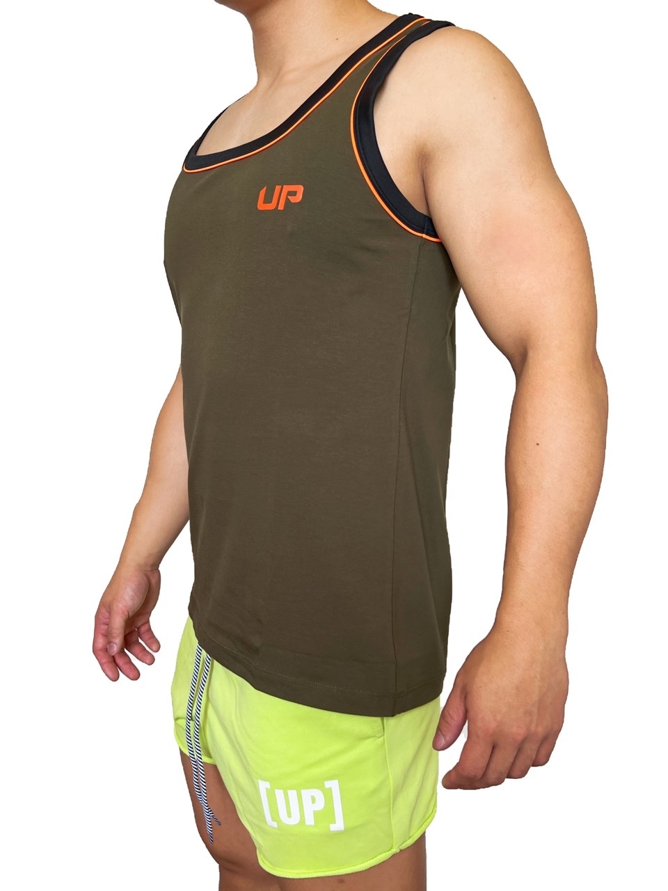 Comfort Tank 4.0 舒適背心 軍綠/螢光橙