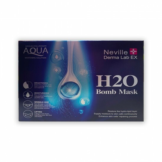 Neville 湧泉活水保濕面膜 H2O Bomb Mask (1盒5包)