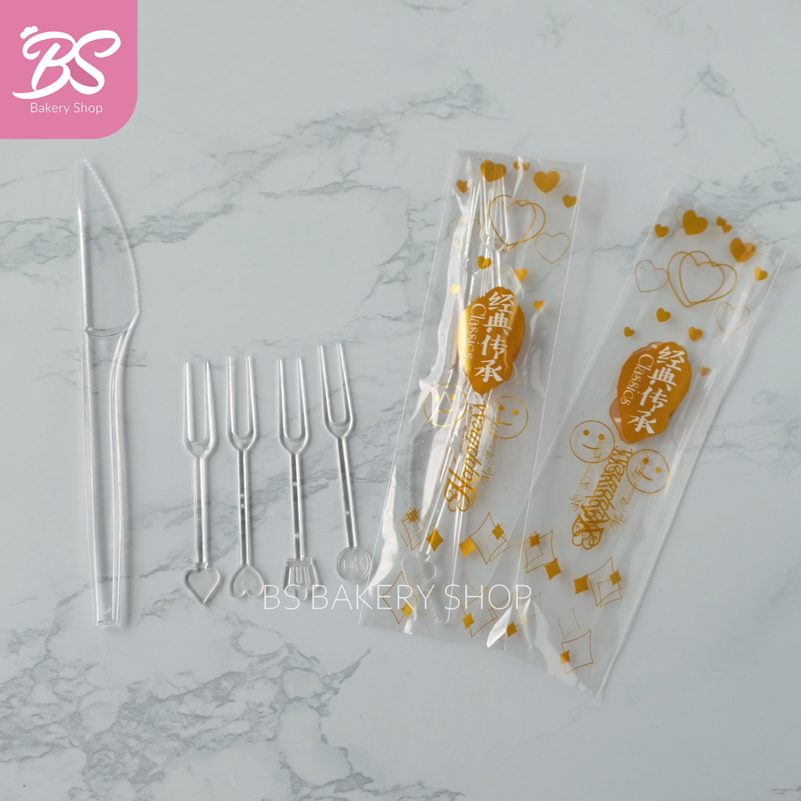 Mooncake Knife 10 set(Random Design)