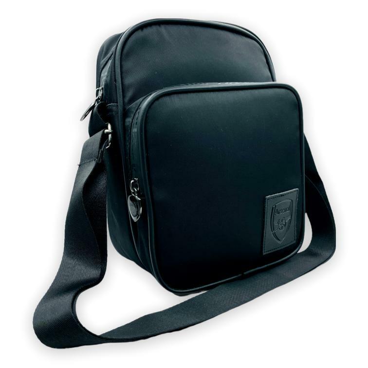 阿仙奴全黑色小斜孭袋