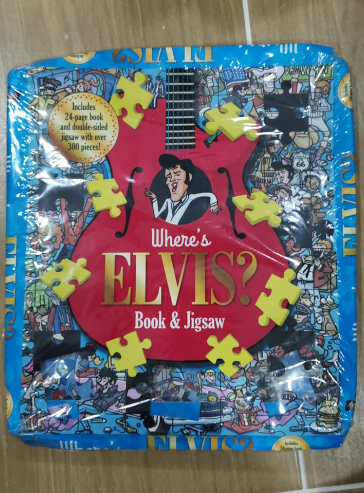 cs where's elvis book and jigsaw