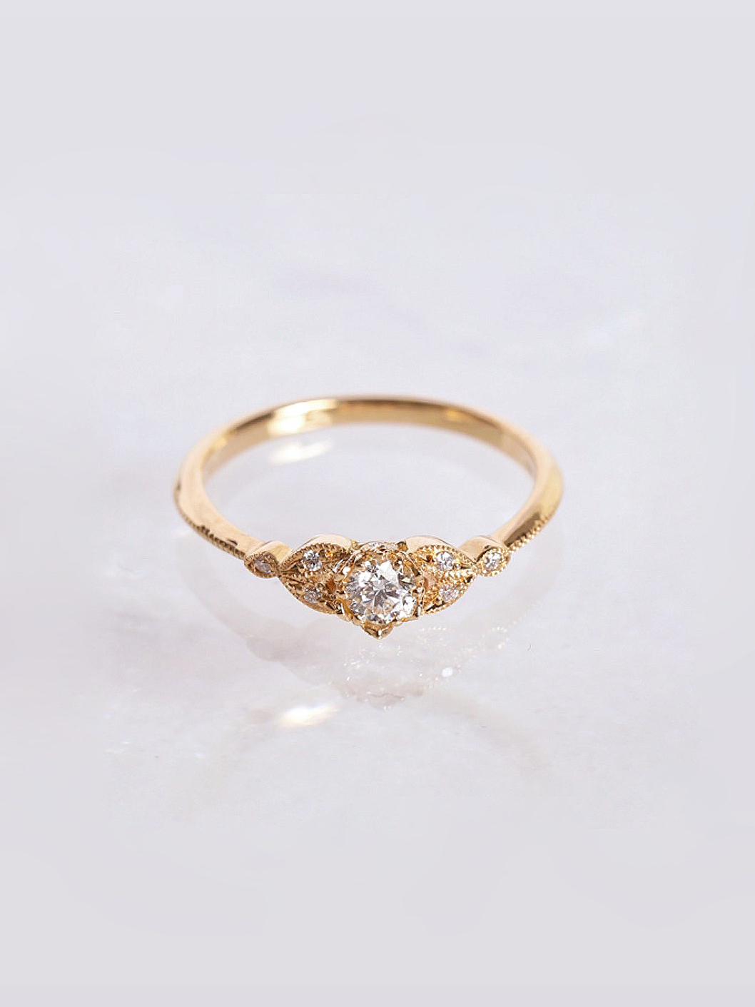 Leaf Ring / Flower Bud