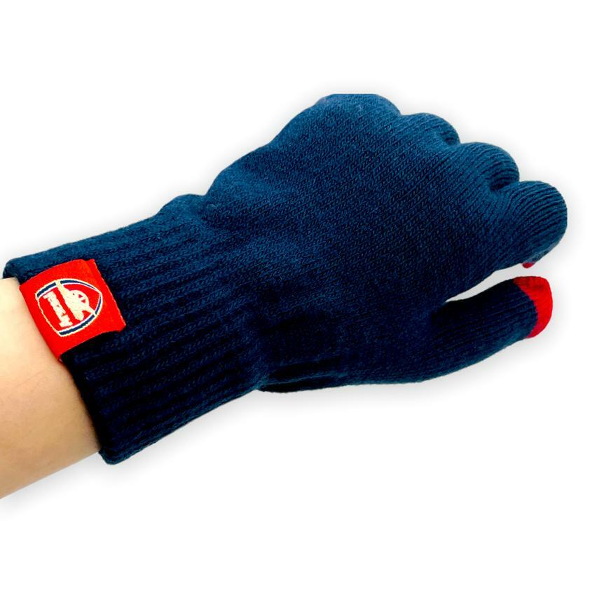 阿仙奴深藍色冷手襪