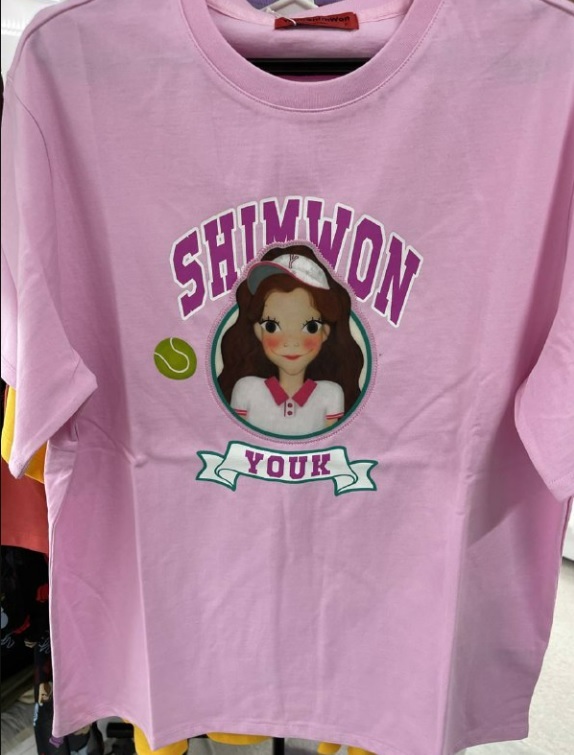 [S] YSW PLAYER T-SHIRT LUNA,PINK, H2WTS09PKLN [FINAL SALE] (SYW89)