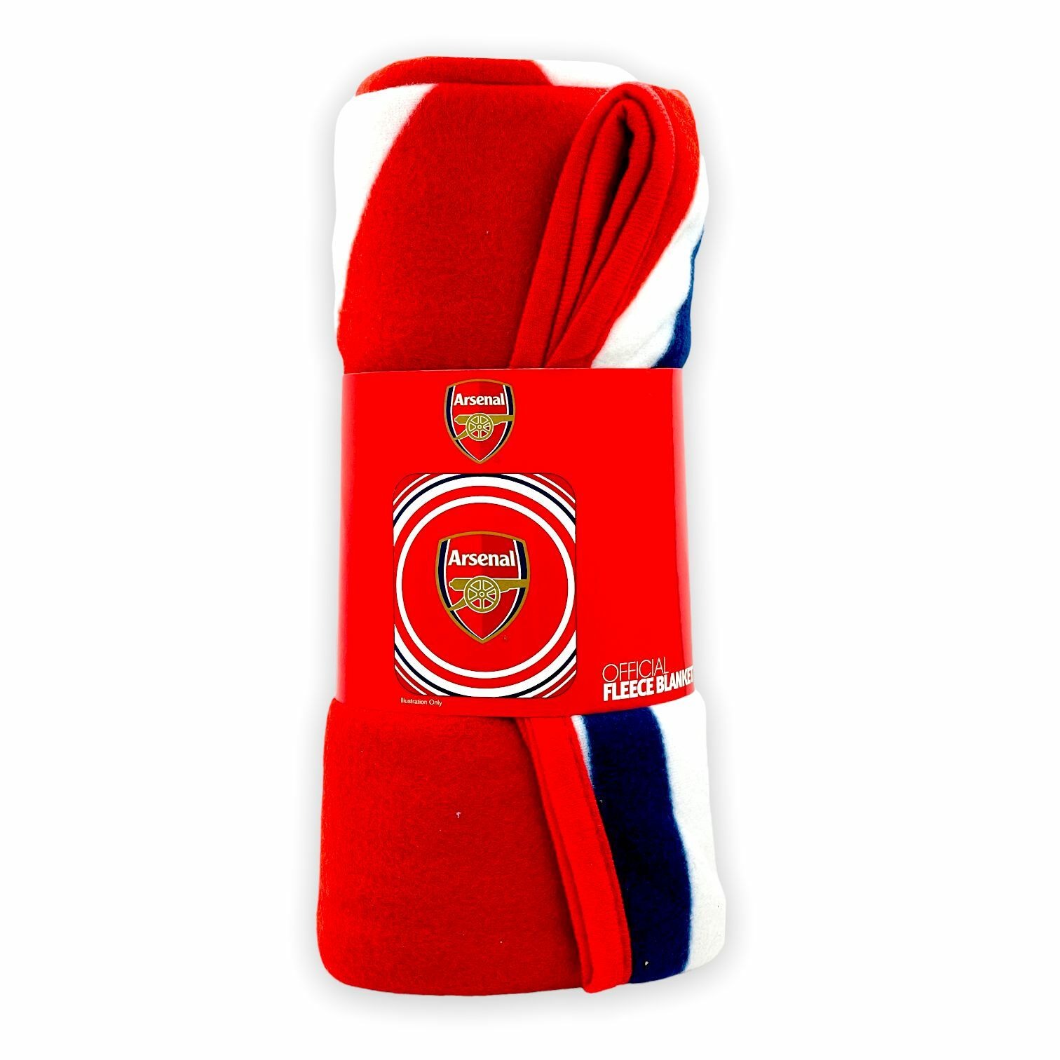 阿仙奴紅色會徽毛毯