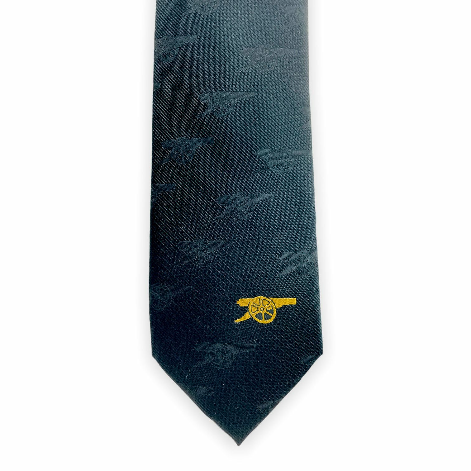 阿仙奴黑色金炮會徽領帶