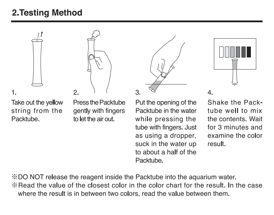 ADA NO3 (硝酸)測試包