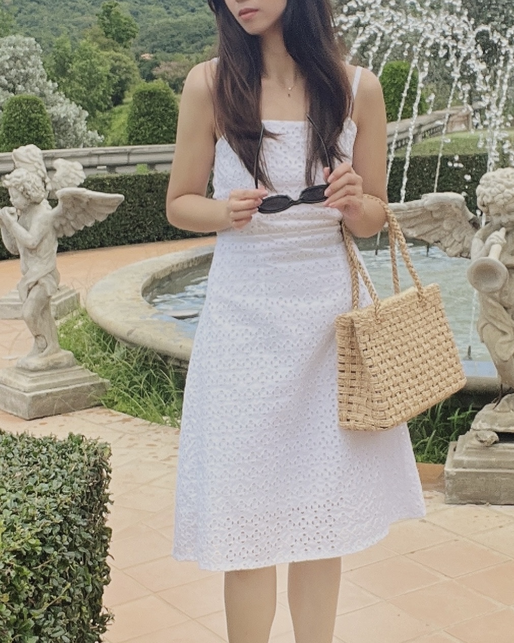 Carrie Broderie Dress