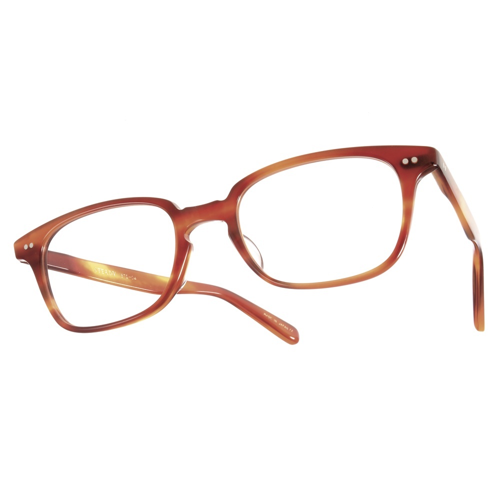 【STEADY】STDF04 C07 日本手工製造 光學眼鏡