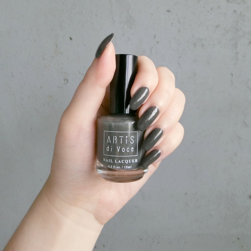 flicka nail × Artis di Voce 砂糖指甲油 NA05