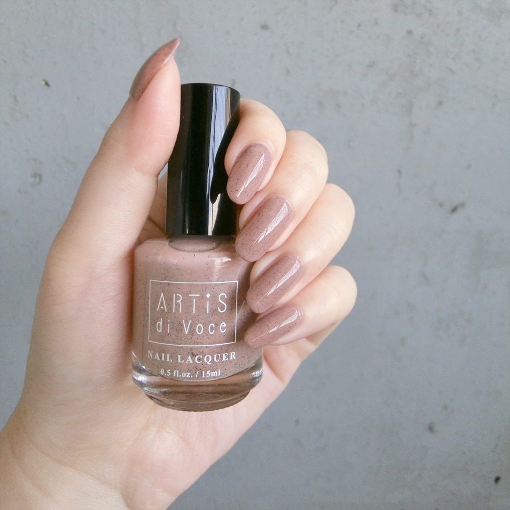 flicka nail × Artis di Voce 砂糖指甲油 NA08