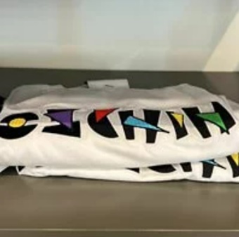 [S] MOSCHINO COUTURE SHORT SLEEVE T-SHIRT,WHITE, EJ0703-0540-1001 (SM178)