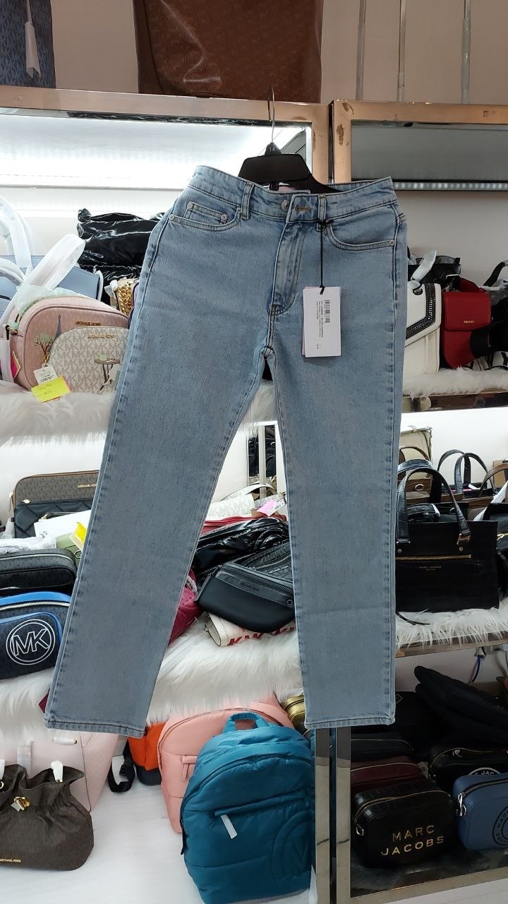 [S] CHIARA FERRAGNI REG LOGOMANIA D. PRESLEY STR OCEAN DENIM PANTS 72CBB5R5-505,BLUE, DW038L10-904 [FINAL SALE] (SCF79)