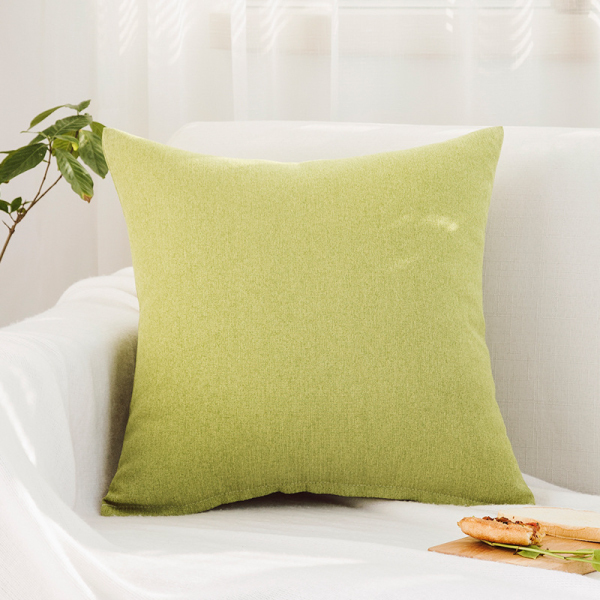 日系純色可客製抱枕套