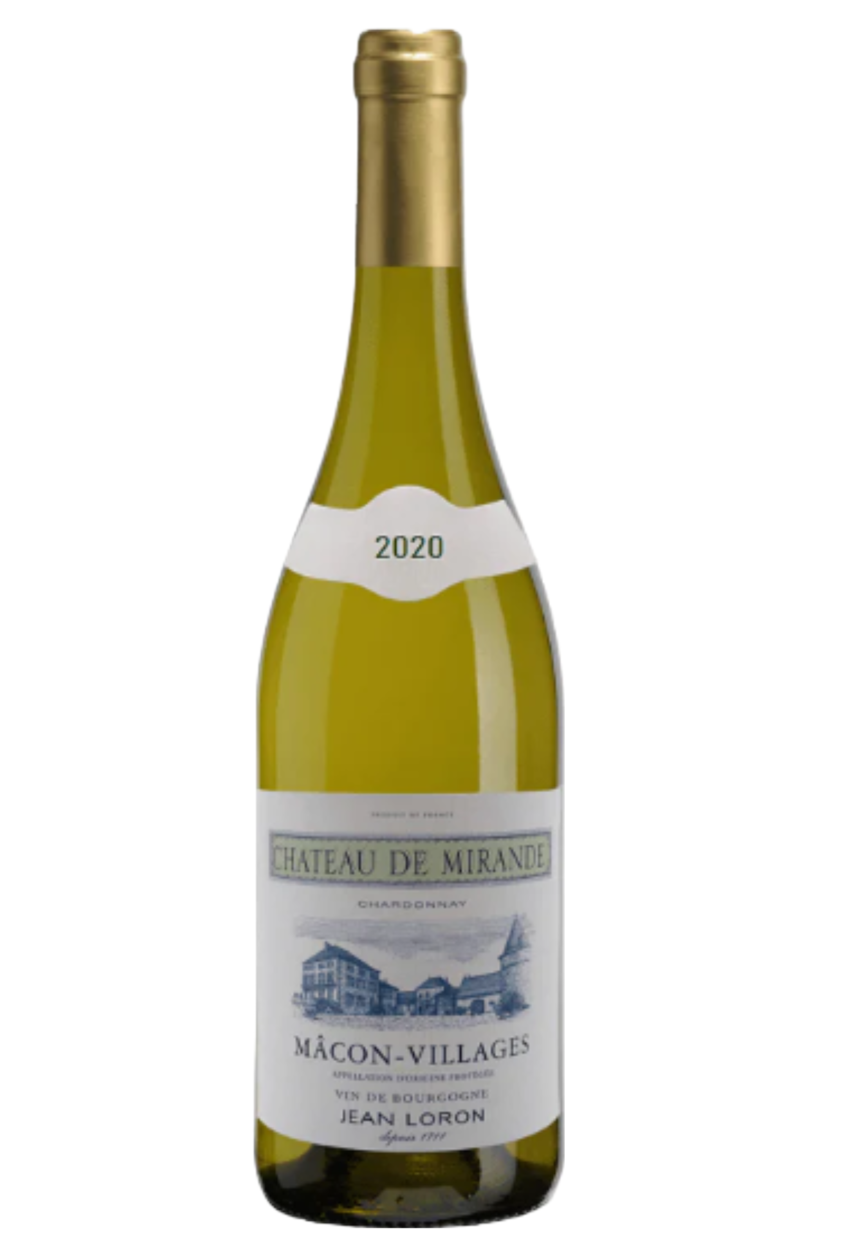 Jean Loron Macon Villages Chateau de Mirande Blanc 2020