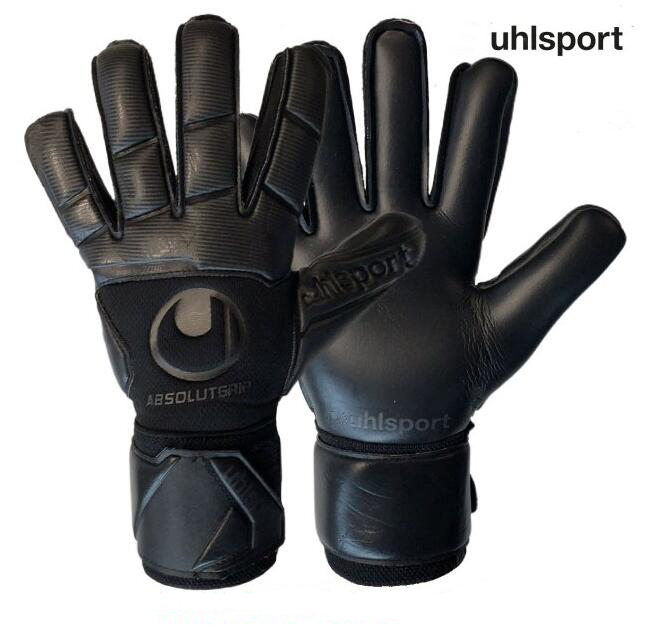 UHLSPORT COMFORT ABSOLUTGRIP 黑色龍手套