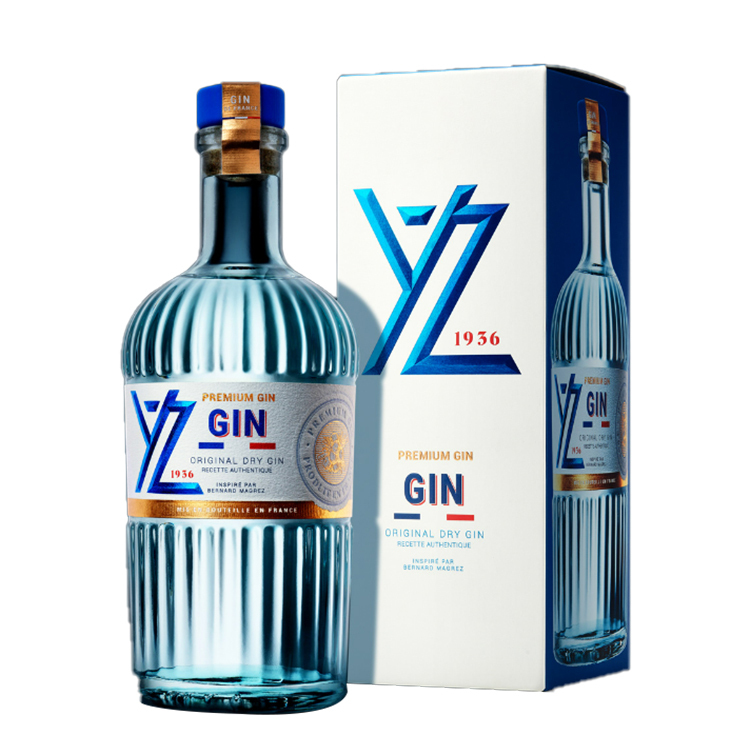 限時優惠|法國酒業大亨Bernard Magrez|型格之作|氈酒|YZ AVEC ETUIS GIN｜