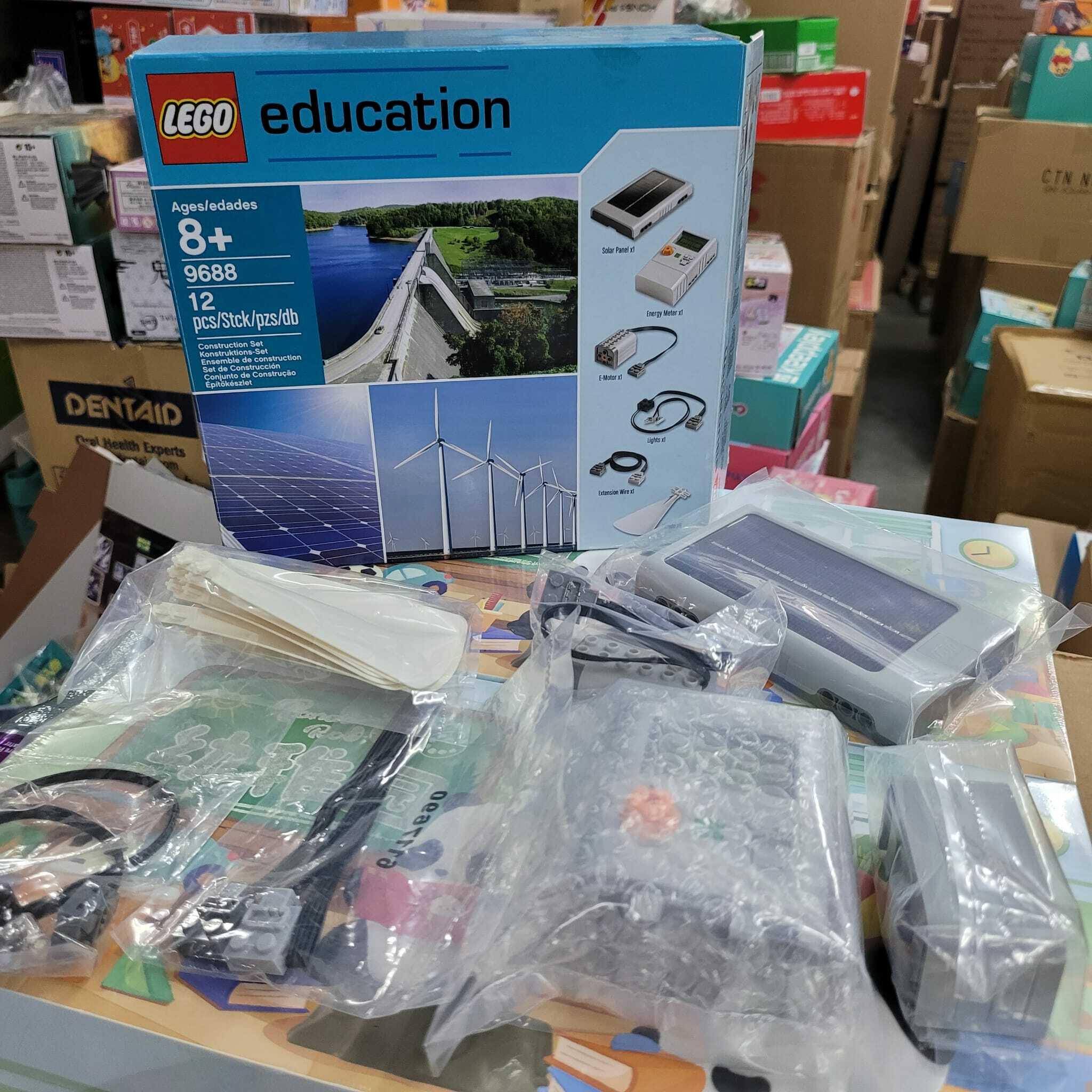 99% 全新 Lego Education 9688  動力機械組太陽能套件 (*只開盒影相，配件全新未開封）