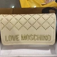 [S] LOVE MOSCHINO PORTAFOGLI PU,AVORIO, 8059826237703 (SLM73) [FINAL SALE]