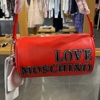 [S] LOVE MOSCHINO BORSA PU ROSSO HANDBAG, RED, 8059826632348 (SLM74)