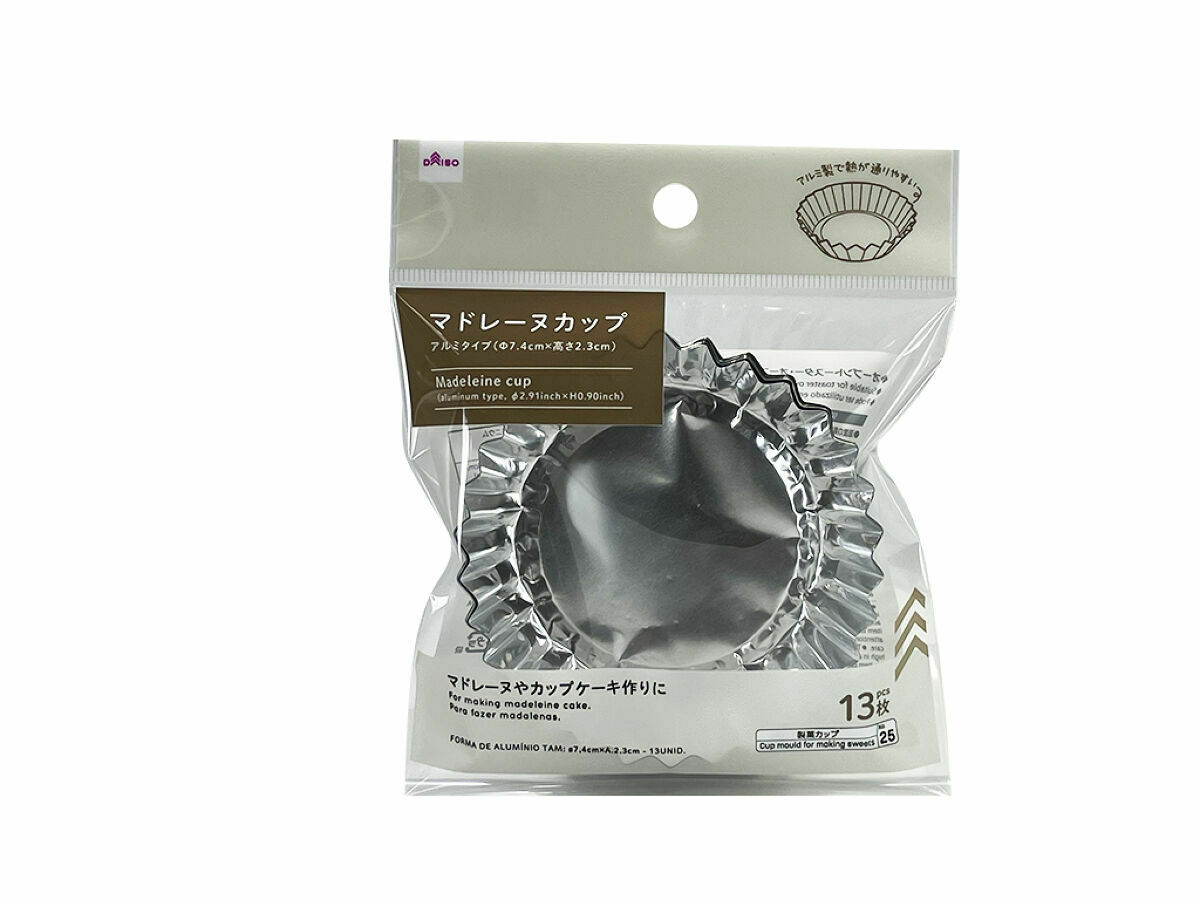 瑪德蓮烤模/7.4x7.4x2.3cm13入