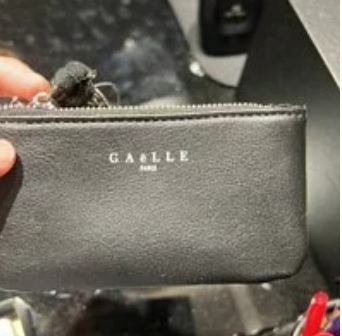 [S] GAELLE PARIS GBDA1837 PORTACHIAVI CON LOGO,NERO, 8056593587505 (SGP13)