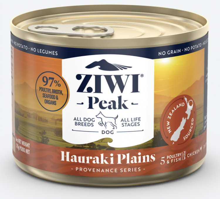 ZIWIPeak®無穀物豪拉基平原配方狗罐頭 170G