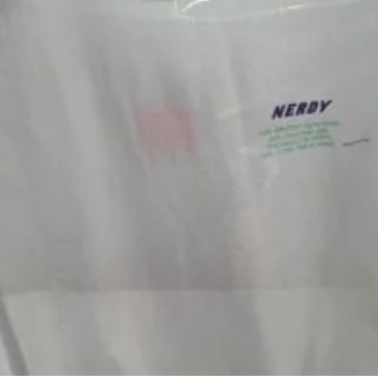 [S] NERDY UTOPIA 1/2 SLEEVE T-SHIRT,WHITE, SN87 (SN87)