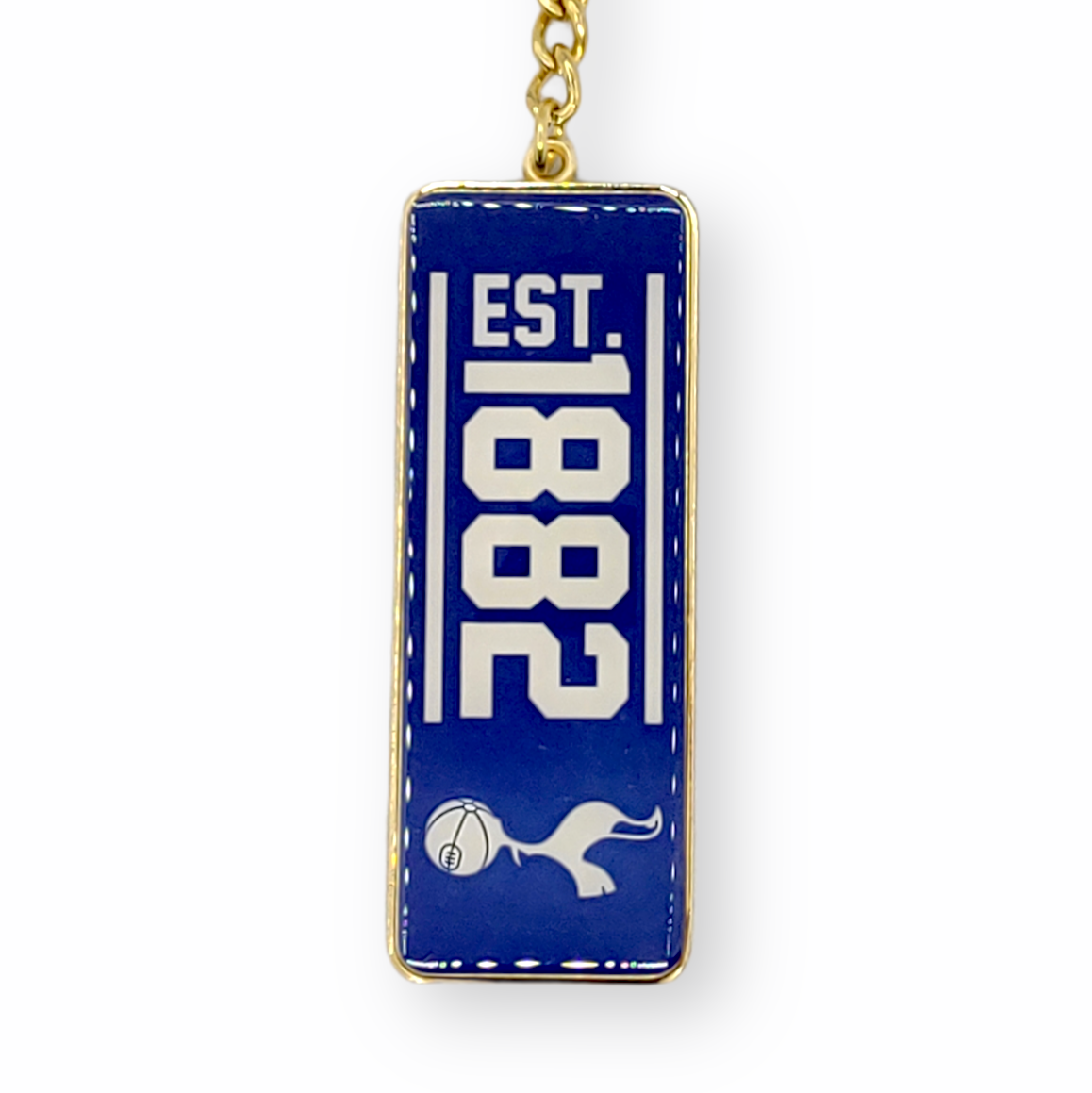 熱刺藍色1882會徽鎖匙扣