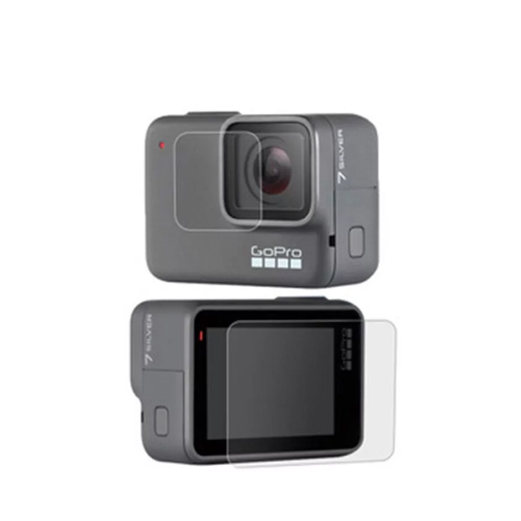 GoPro 鏡頭螢幕玻璃保護貼 鋼化膜 (Hero 5/6/7/8 適用)