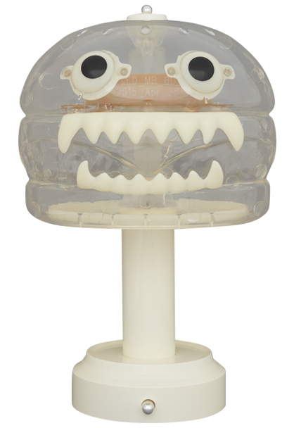 UNDERCOVER HAMBURGER Lamp Clear