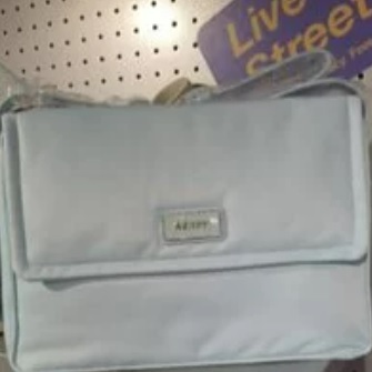 [S] NERDY FLUFFY CROSS BAG,SKY BLUE, SN91 (SN91)