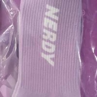 [S] NERDY 2WAY SOCKS,LIGHT PURPLE, SN94 (SN94)